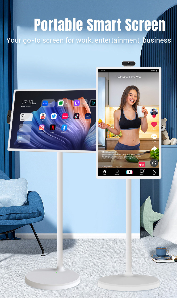 lg stand by me android tv display → clientop digital signage